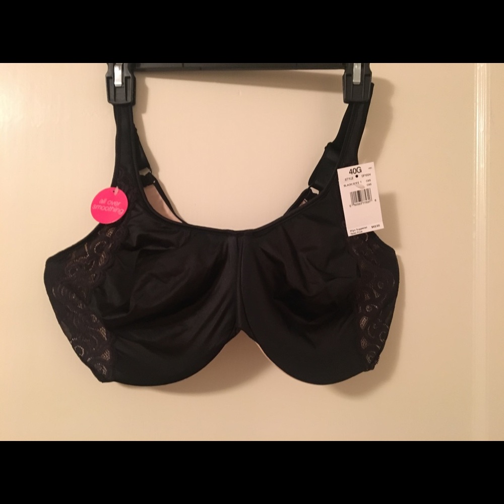 2/$30 Bali 40g Black underwire bra
